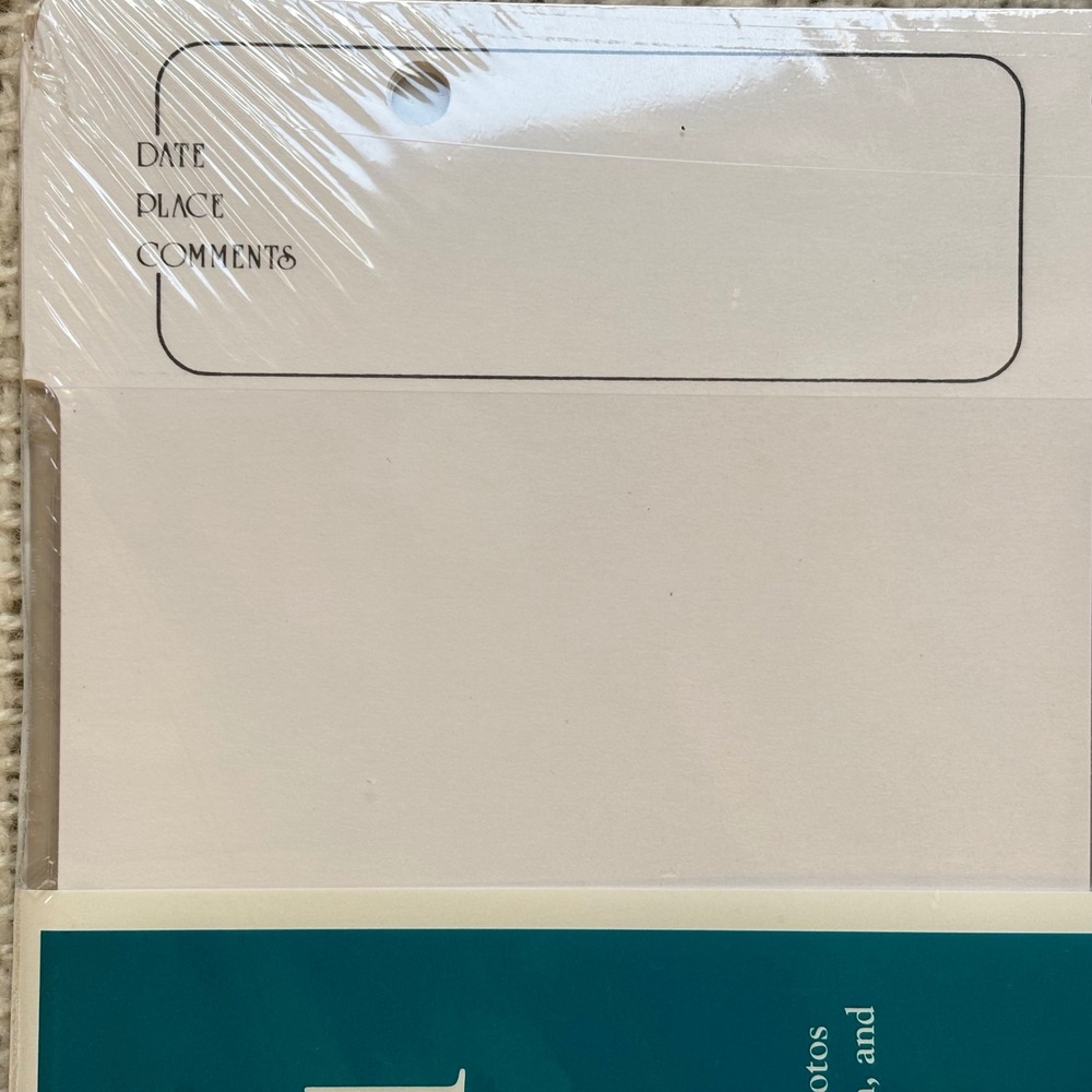 CR GIBSON K64 Refill 4x6 Photo Safe Pocket Pages Album Pages 10 Sheets‎ NEW - Picture 3 of 4